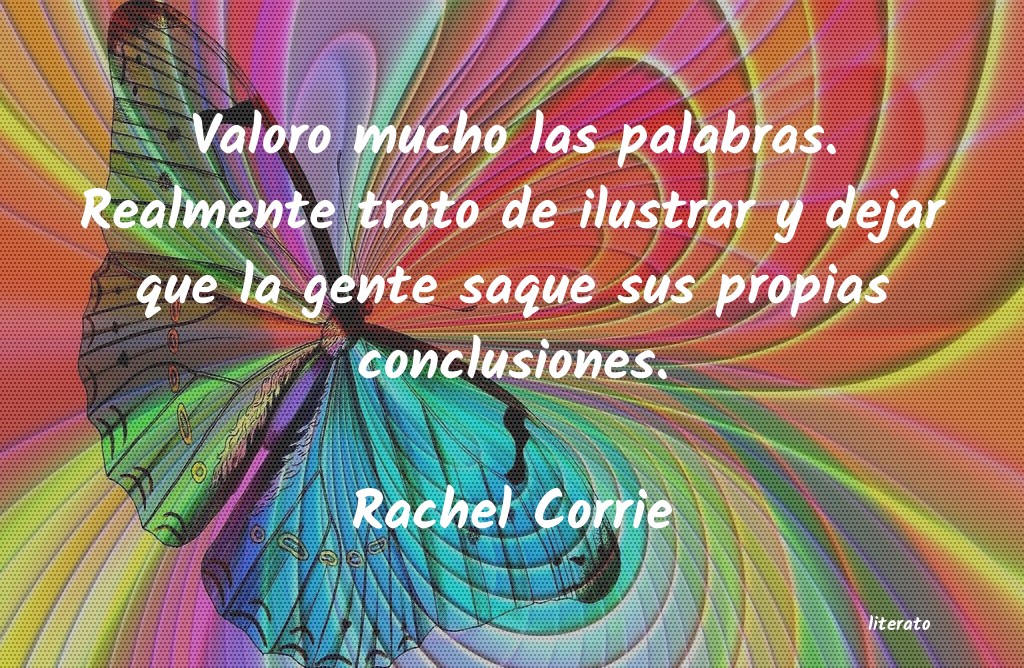 Frases de Rachel Corrie