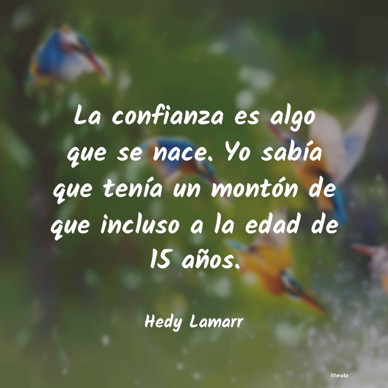 frases de Hedy Lamarr