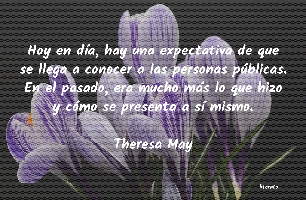 frases de Theresa May