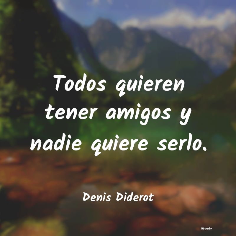 Frases de Denis Diderot