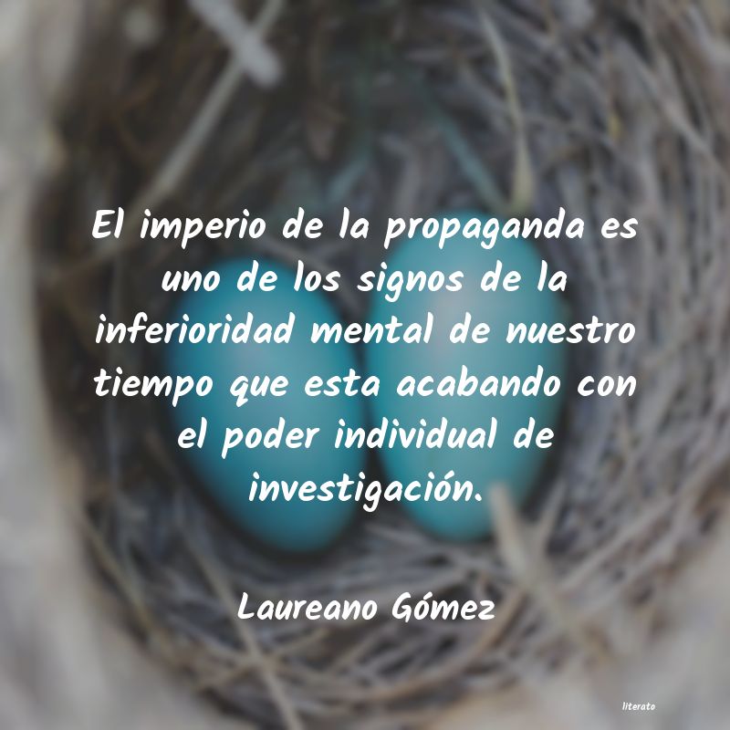 frases de Laureano Gómez