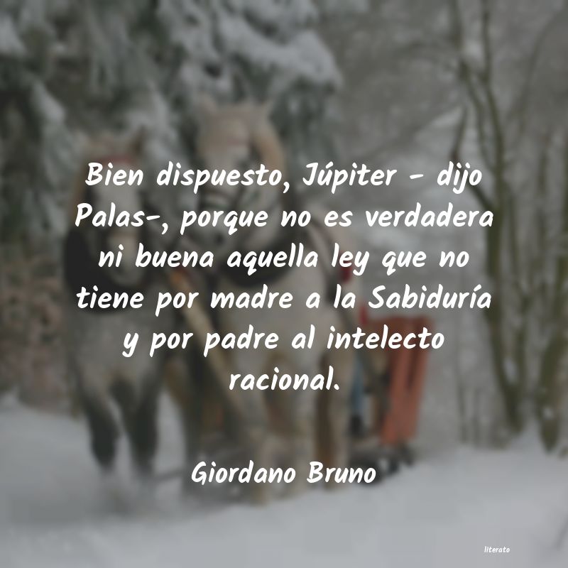 frases de Giordano Bruno