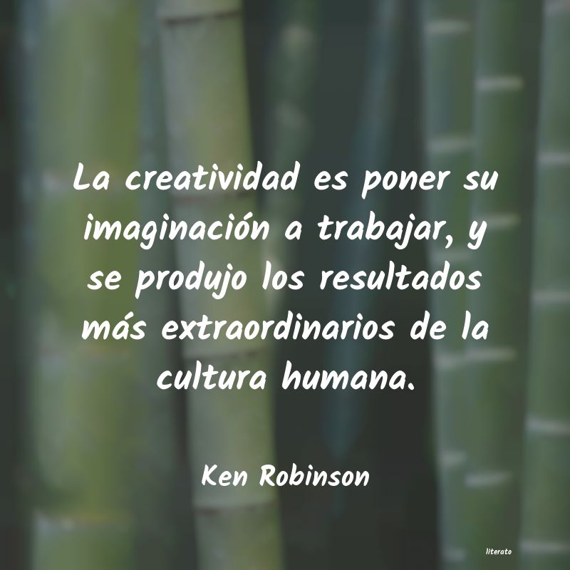 frases de Ken Robinson