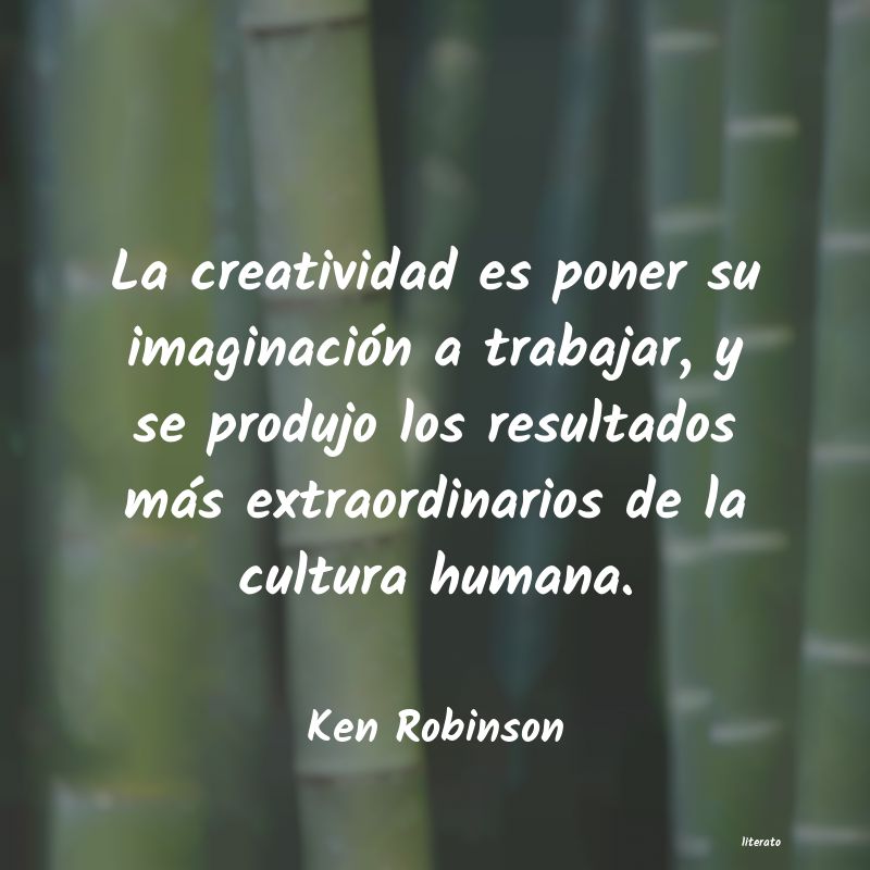 Frases de Ken Robinson