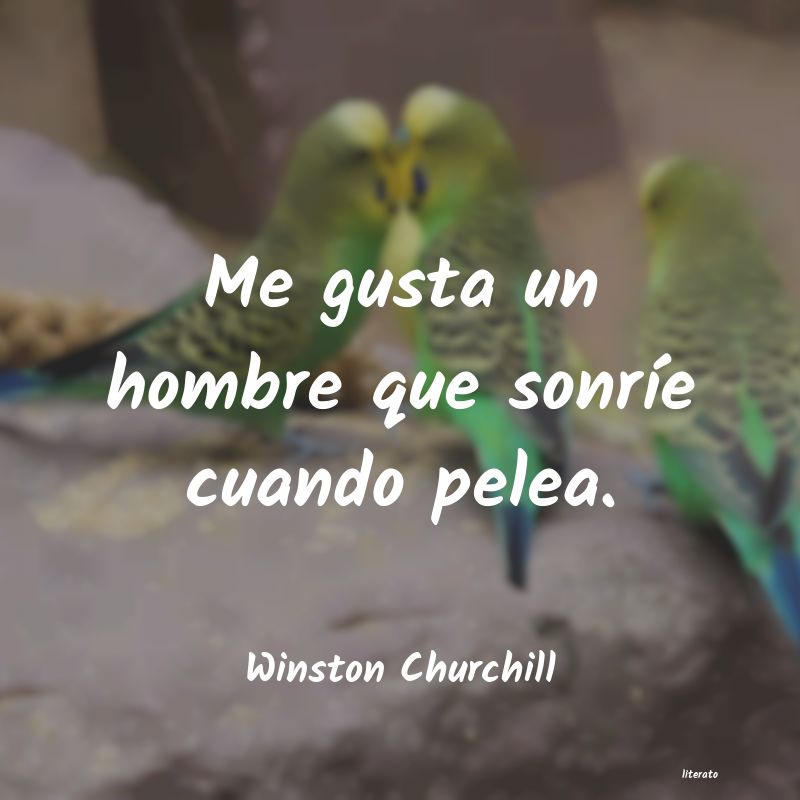 frases de Winston Churchill