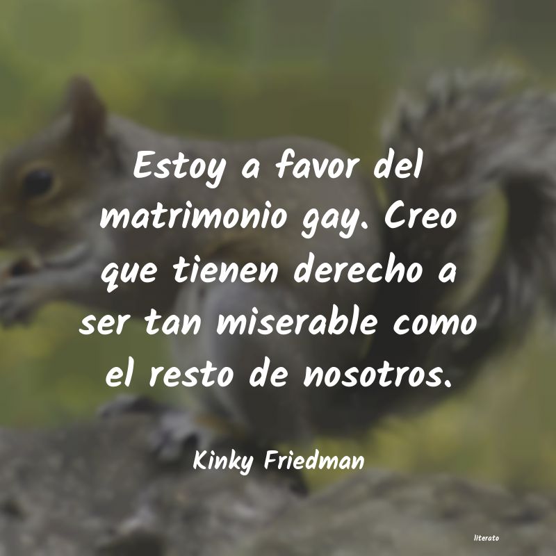 frases de Kinky Friedman