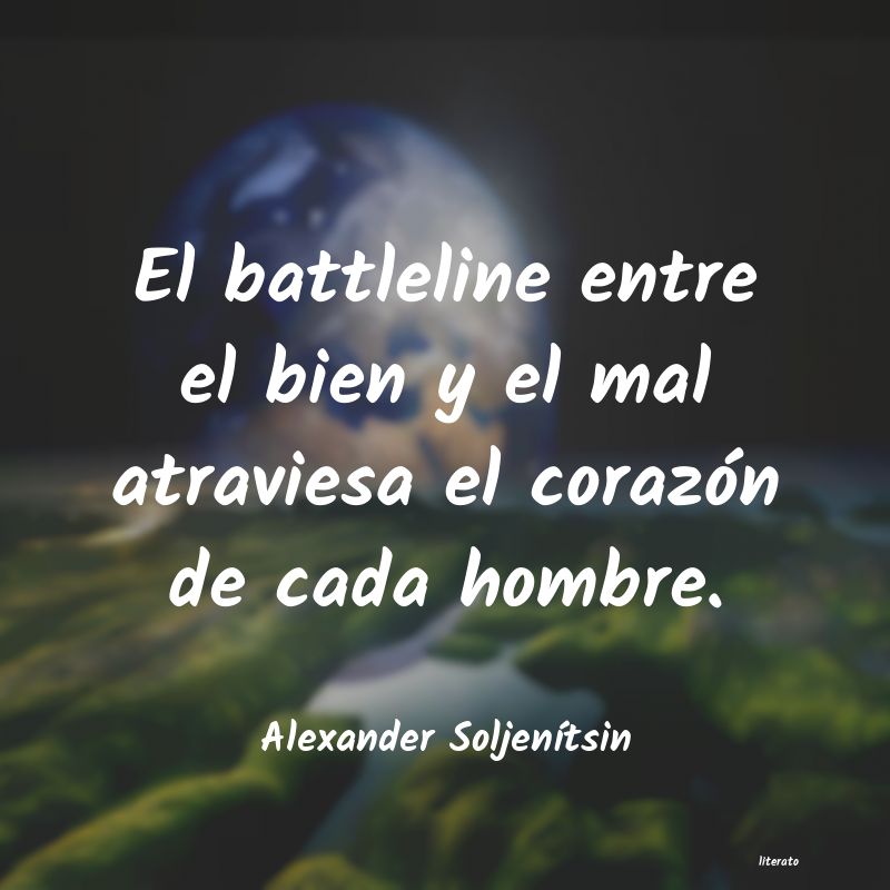 Frases de Alexander Soljenítsin