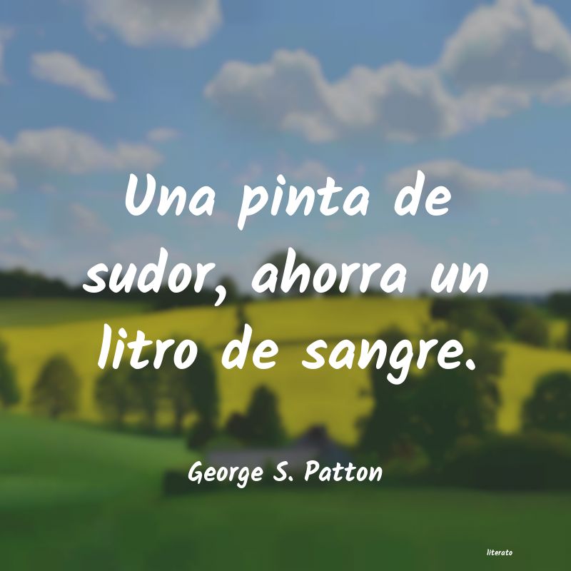 Frases de George S. Patton