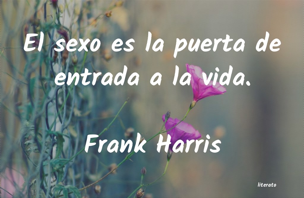 Frases de Frank Harris