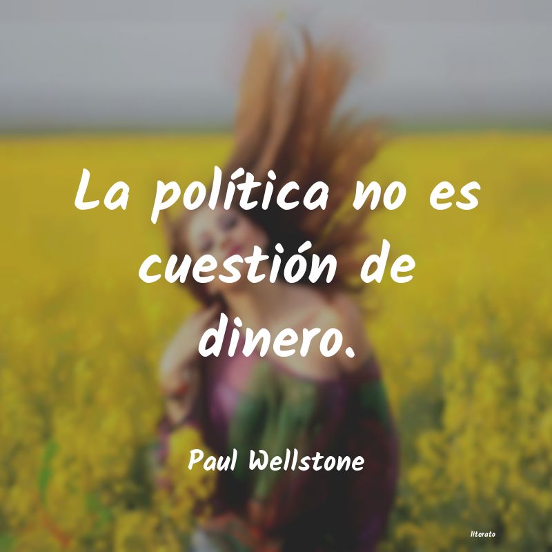 Frases de Paul Wellstone