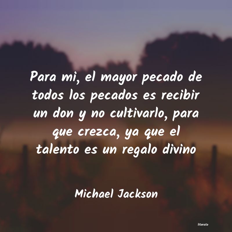 Frases de Michael Jackson