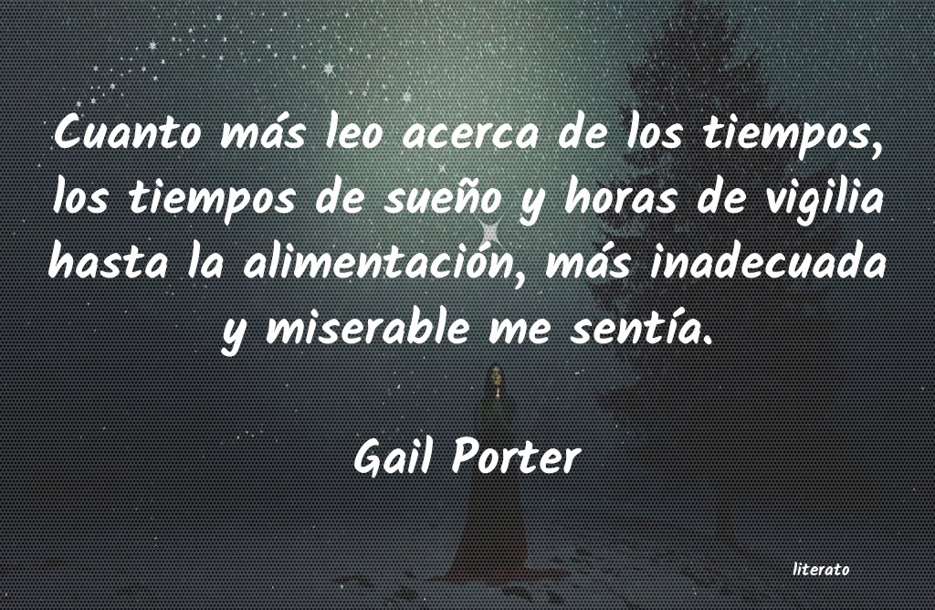 frases de Gail Porter