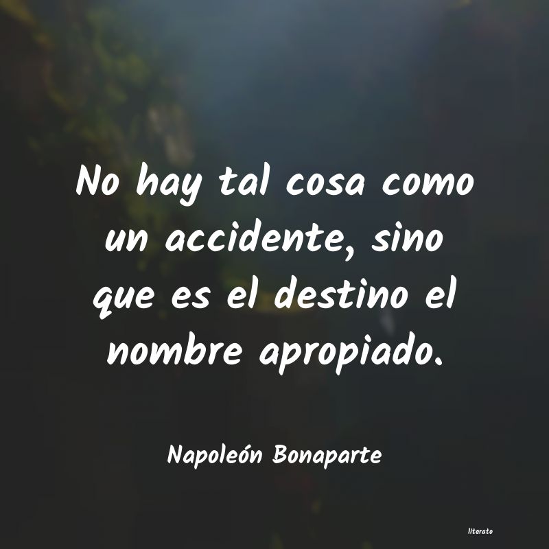 frases de Napoleón Bonaparte