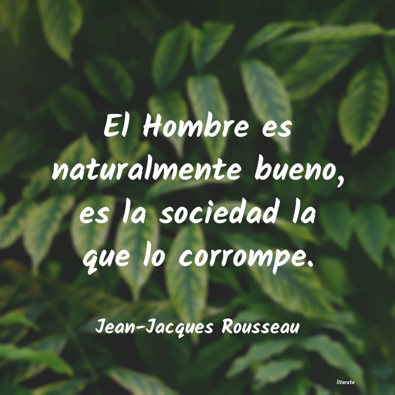 Frases de Jean-Jacques Rousseau