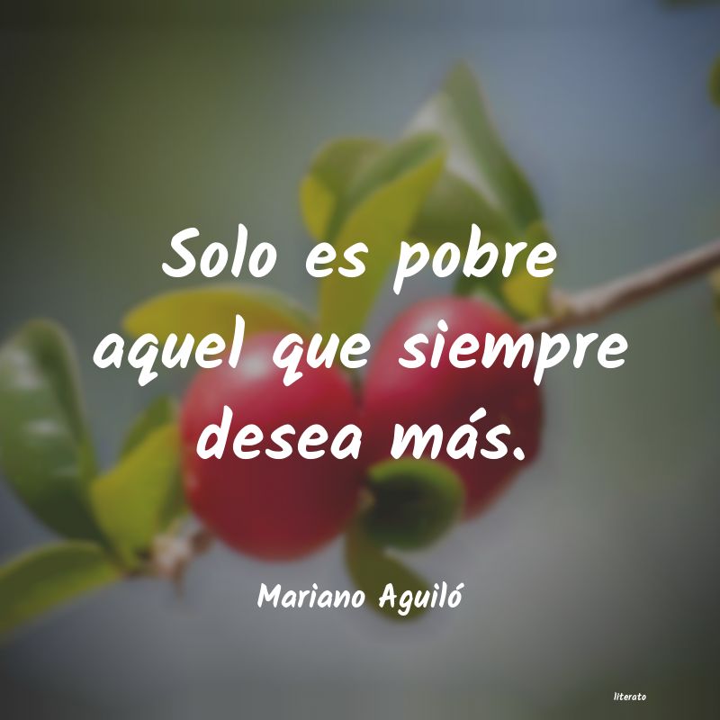 frases de Mariano Aguiló