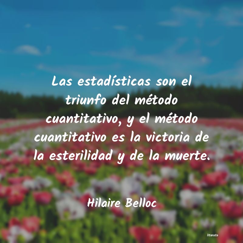 Frases de Hilaire Belloc