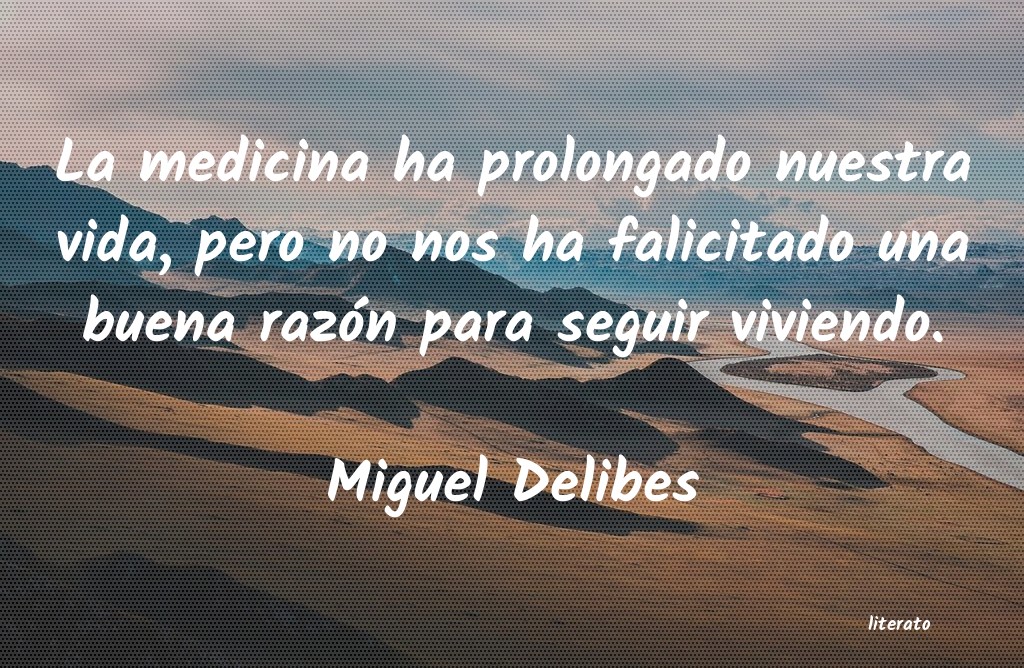 Frases de Miguel Delibes