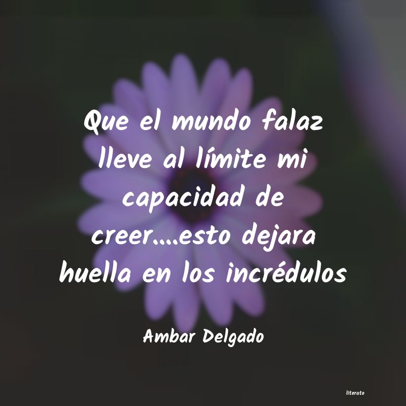 Frases de Ambar Delgado