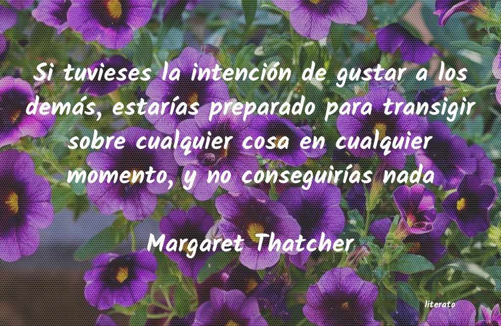 frases de Margaret Thatcher