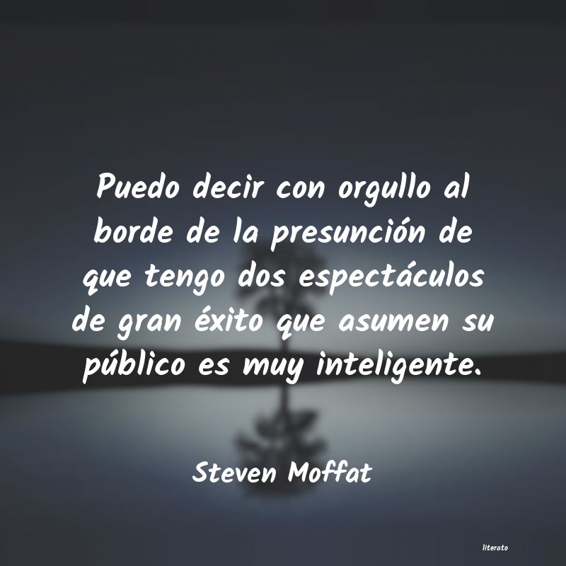 Frases de Steven Moffat