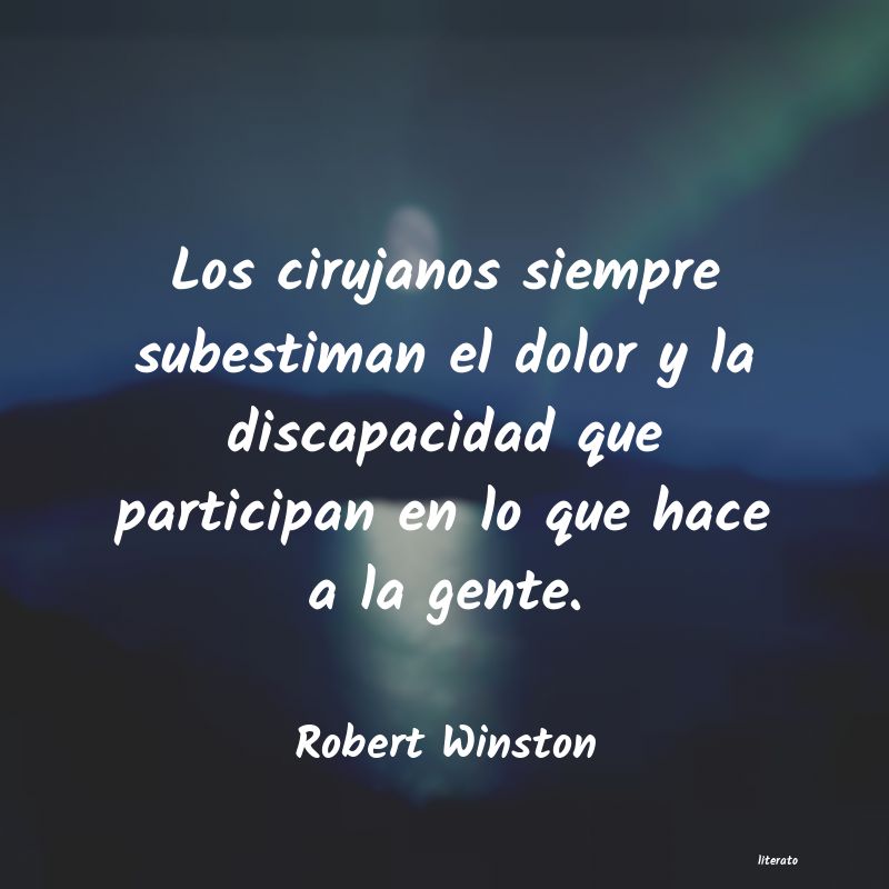 Frases de Robert Winston