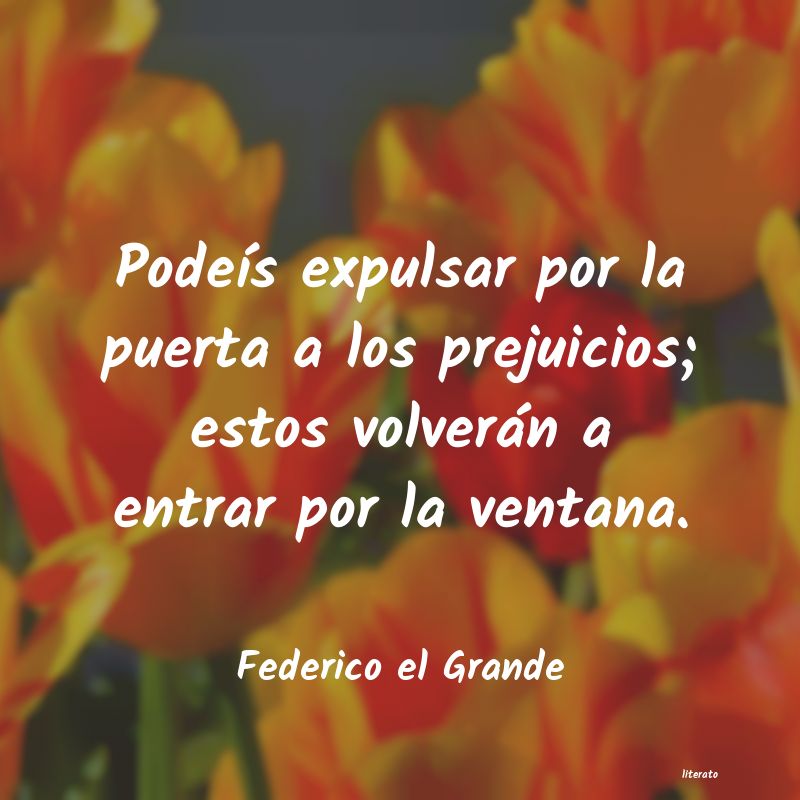 Frases de Federico el Grande