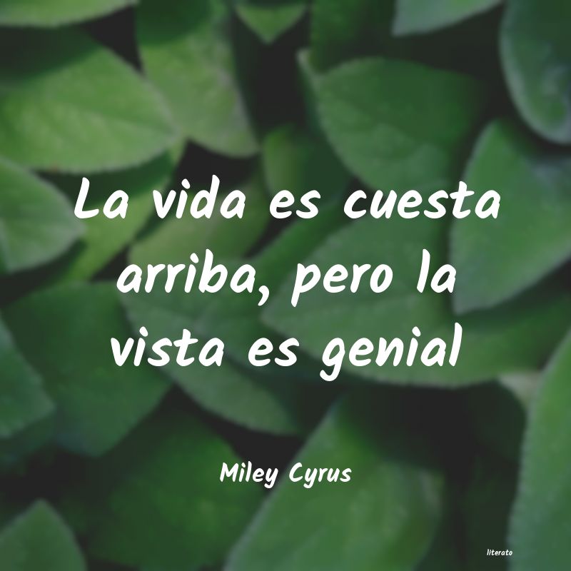 frases de Miley Cyrus