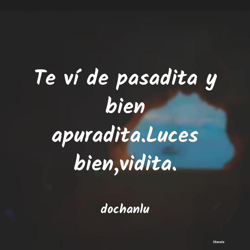 Frases de dochanlu