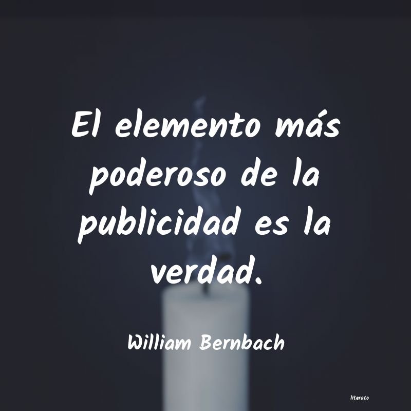 Frases de William Bernbach