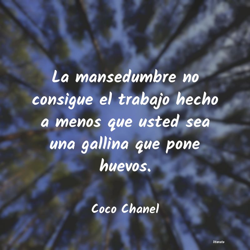 Frases de Coco Chanel