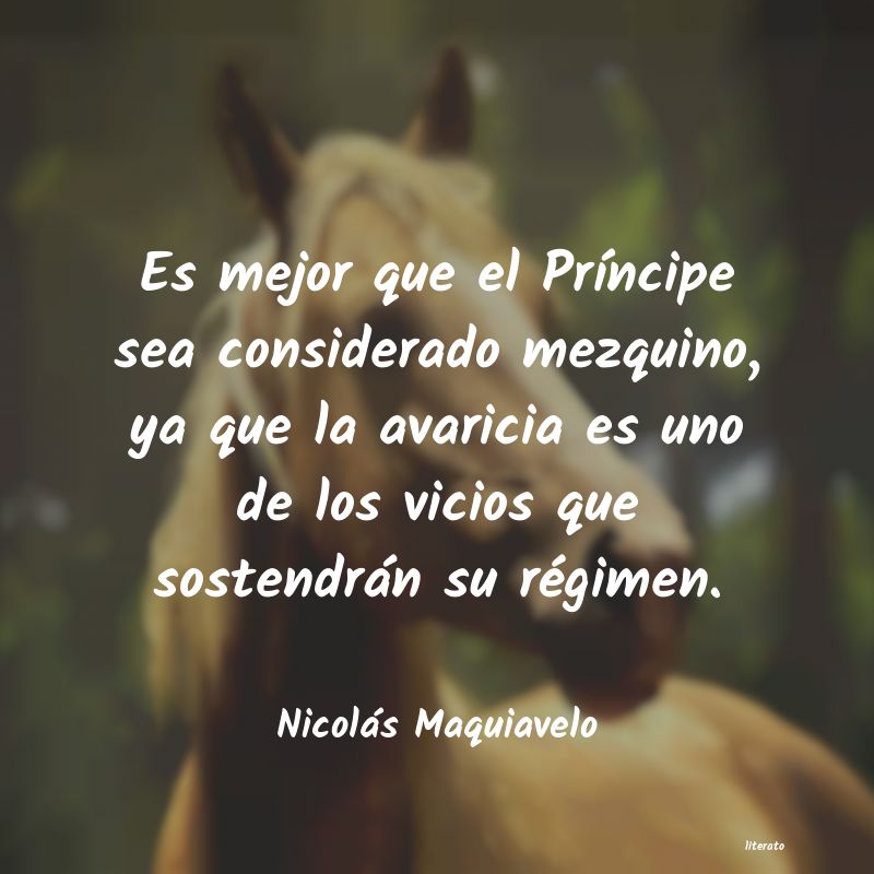 frases de Nicolás Maquiavelo