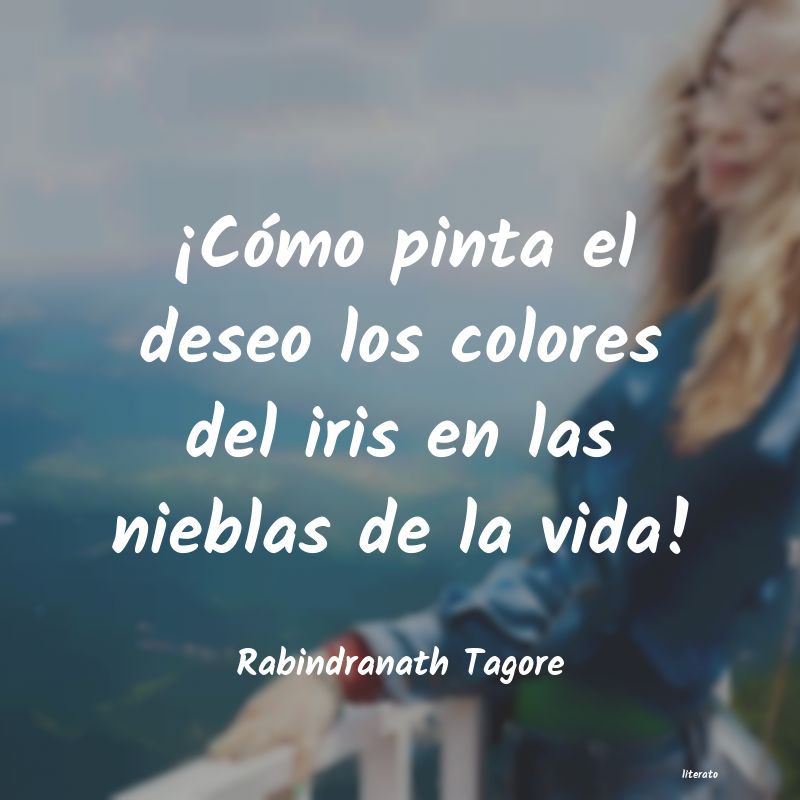 Frases de Rabindranath Tagore