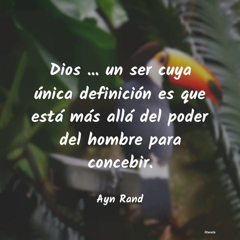 frases de Ayn Rand
