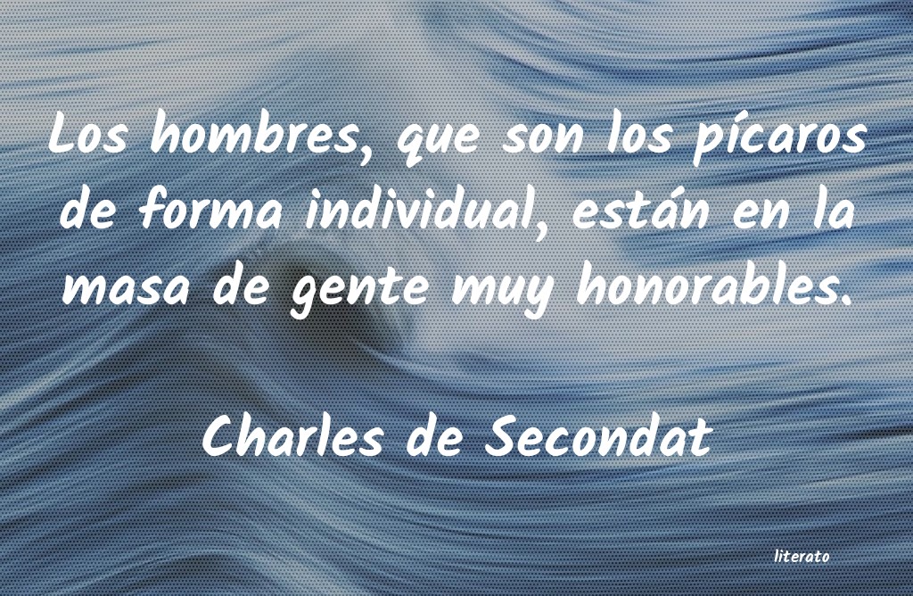 Frases de Charles de Secondat