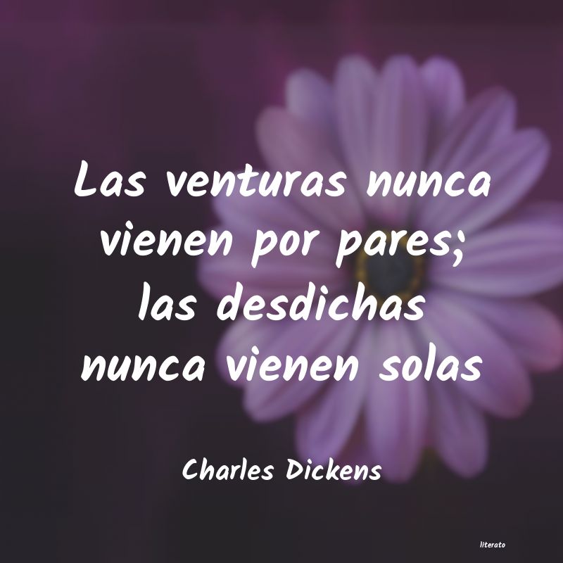 frases de Charles Dickens