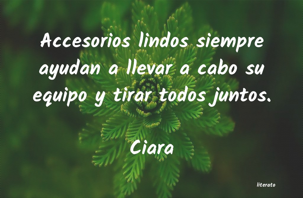 frases de Ciara