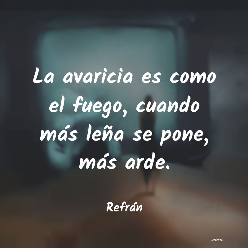 Frases de Refrán