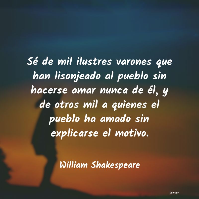 Frases de William Shakespeare