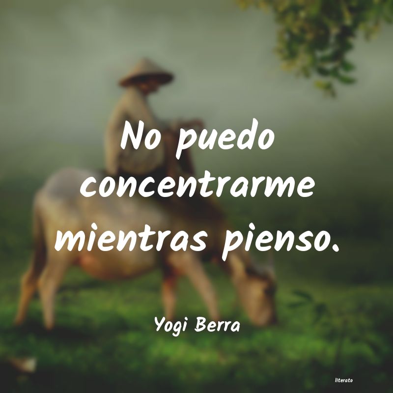 frases de Yogi Berra