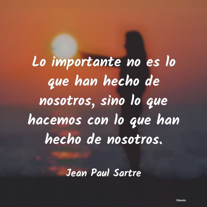 frases de Jean Paul Sartre