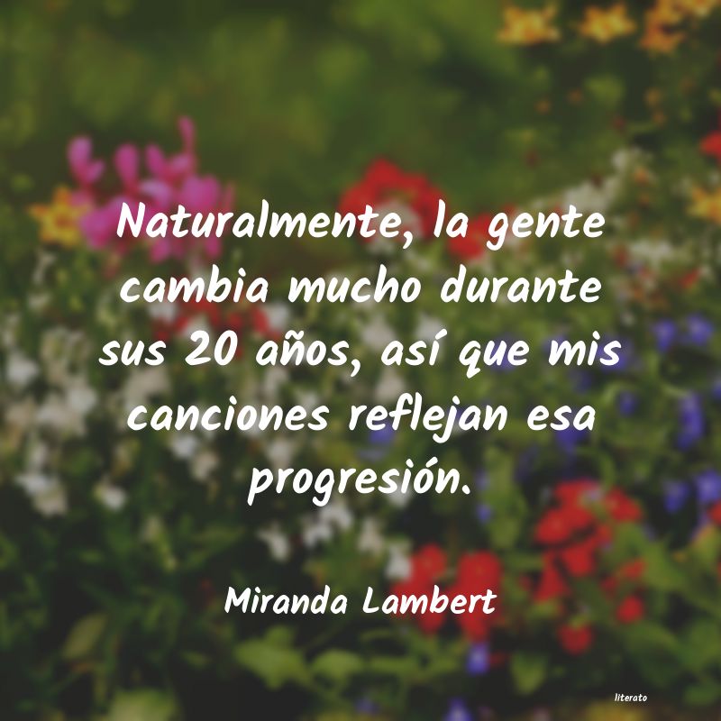 Frases de Miranda Lambert