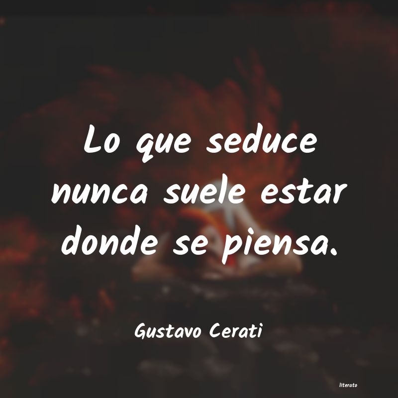 Frases de Gustavo Cerati