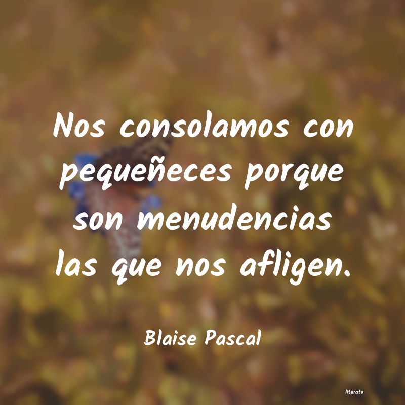 frases de Blaise Pascal