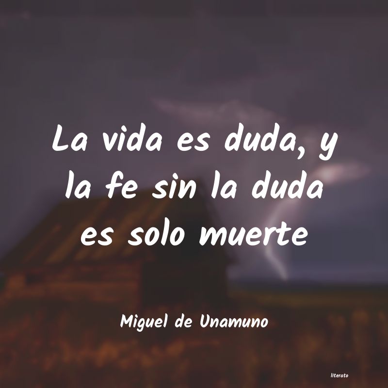 frases de Miguel de Unamuno