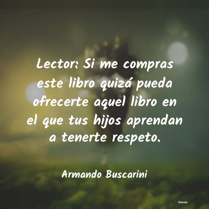 Frases de Armando Buscarini