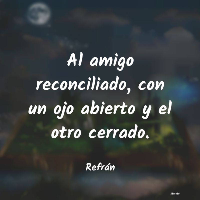 Frases de Refrán