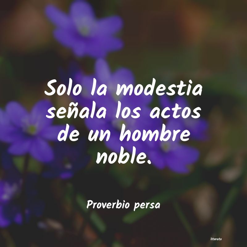 Frases de Proverbio persa