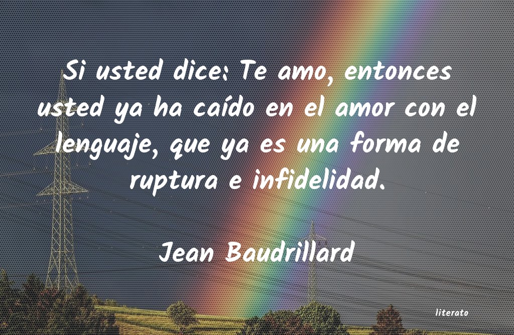 Frases de Jean Baudrillard