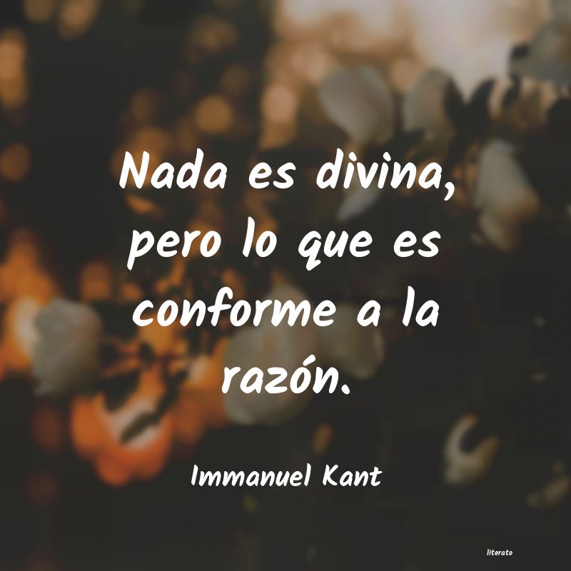frases de Immanuel Kant