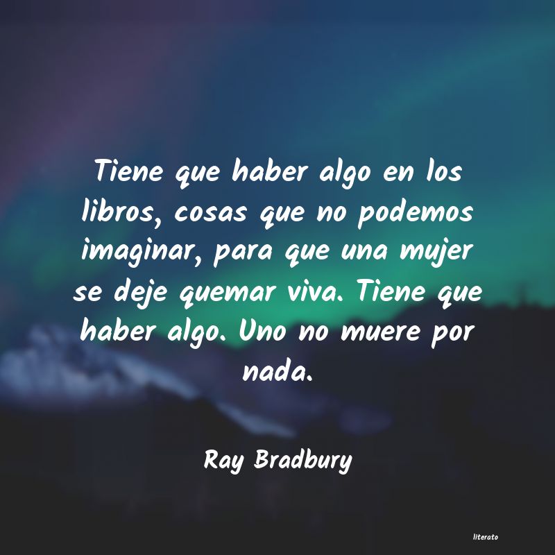 Frases de Ray Bradbury